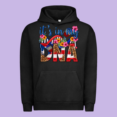 Its In My Dna Puerto Rico Urban Hoodie Designed By Texasbilliewilder