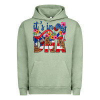 Pigment Oil Green its in my dna puerto rico Urban Hoodie - texasbilliewilder
