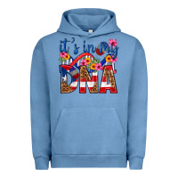 Pigment Pebble Blue its in my dna puerto rico Urban Hoodie - texasbilliewilder