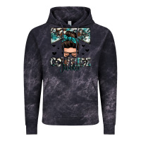 Cloud Black cowhide junkie messy bun Vintage Hoodie - Zillion Design Studio