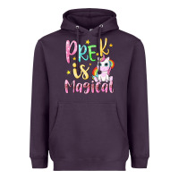 Plum pre k is magical Heavyweight Hoodie - NancyCooperArtShop