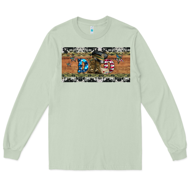 Soldier Dad License  Plate Long Sleeve Tee by Artiststas | Teevron