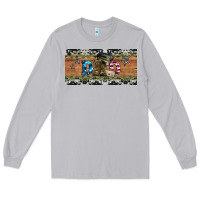 Moon Dust soldier dad license  plate Long Sleeve Tee - Artiststas