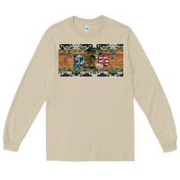 Mushroom soldier dad license  plate Long Sleeve Tee - Artiststas