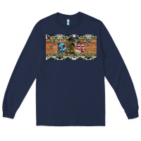 Navy soldier dad license  plate Long Sleeve Tee - Artiststas