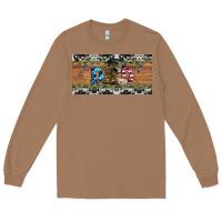 Toasted Coconut soldier dad license  plate Long Sleeve Tee - Artiststas