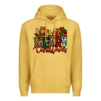 Antique Gold merry Christmas Premium Hoodie - Jasminsmagicworld