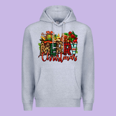 Merry Christmas Premium Hoodie Designed By Jasminsmagicworld