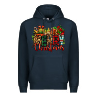 Navy merry Christmas Premium Hoodie - Jasminsmagicworld