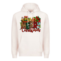 Pale Pink merry Christmas Premium Hoodie - Jasminsmagicworld