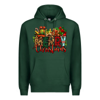 Sports Green merry Christmas Premium Hoodie - Jasminsmagicworld