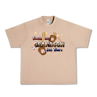 That's My Grandson Out There Baseball Urban Heavy Tee | Teevron