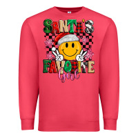 Cardinal santas favorite girl Premium Sweatshirt - MaliasSmallBusiness