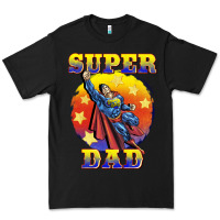 Black super dad Premium Tee - BarkalooDesign