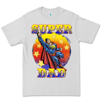 Dove Grey super dad Premium Tee - BarkalooDesign
