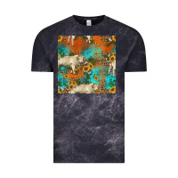 Cloud Black western charolais cow seamless pattern Vintage Tee - HRA Design Shop