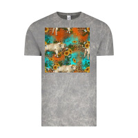 Cloud Rock western charolais cow seamless pattern Vintage Tee - HRA Design Shop