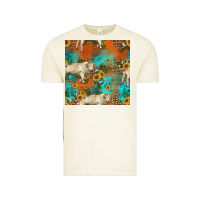 Vintage Arctic western charolais cow seamless pattern Vintage Tee - HRA Design Shop