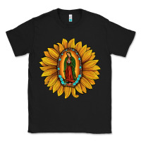 Black our lady of guadalupe sunflower Classic Tee - JahusDesignShop