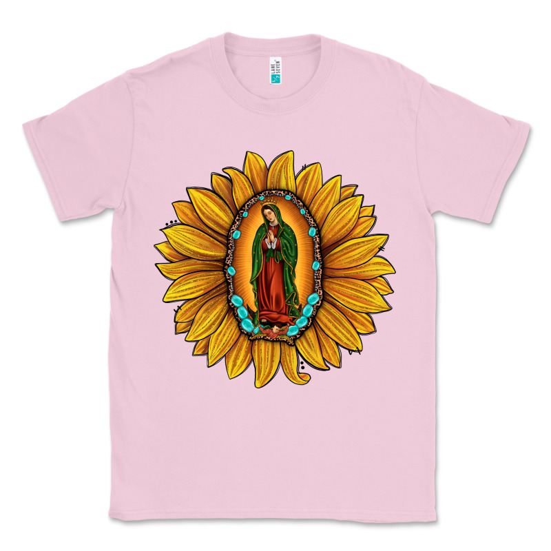 Our Lady Of Guadalupe Sunflower Classic Tee by JahusDesignShop | Teevron