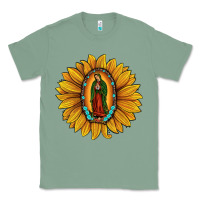 Sage our lady of guadalupe sunflower Classic Tee - JahusDesignShop