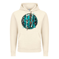 Vintage Artic cowhide mama lighting bolt Vintage Hoodie - Zillion Design Studio