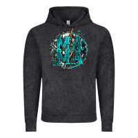 Vintage Black cowhide mama lighting bolt Vintage Hoodie - Zillion Design Studio