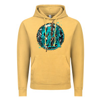 Vintage Mustard cowhide mama lighting bolt Vintage Hoodie - Zillion Design Studio