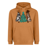 Meerkat cowhide with gemstones trees Heavyweight Hoodie - MaliasSmallBusiness