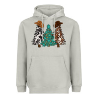 Moon Dust cowhide with gemstones trees Heavyweight Hoodie - MaliasSmallBusiness