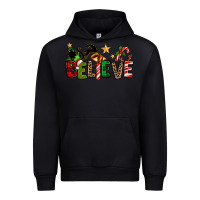 Black christmas believe Urban Hoodie - texasbilliewilder