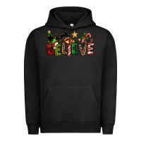 Pigment Black christmas believe Urban Hoodie - texasbilliewilder