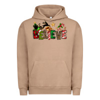 Pigment Burro christmas believe Urban Hoodie - texasbilliewilder