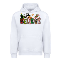 White christmas believe Urban Hoodie - texasbilliewilder