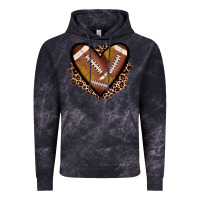 Cloud Black heart football Vintage Hoodie - JahusDesignShop