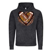 Vintage Black heart football Vintage Hoodie - JahusDesignShop