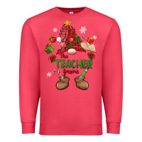 Cardinal the teacher gnome christmas Premium Sweatshirt - MaliasSmallBusiness
