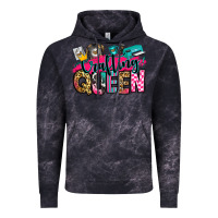 Cloud Black crafting queen Vintage Hoodie - Zillion Design Studio