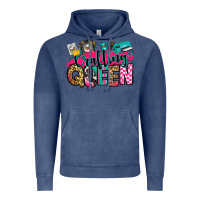 Vintage Denim crafting queen Vintage Hoodie - Zillion Design Studio