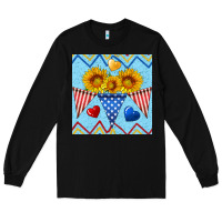 Black patriotic celebration Long Sleeve Tee - BundleAndBundleShop