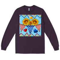 Plum patriotic celebration Long Sleeve Tee - BundleAndBundleShop