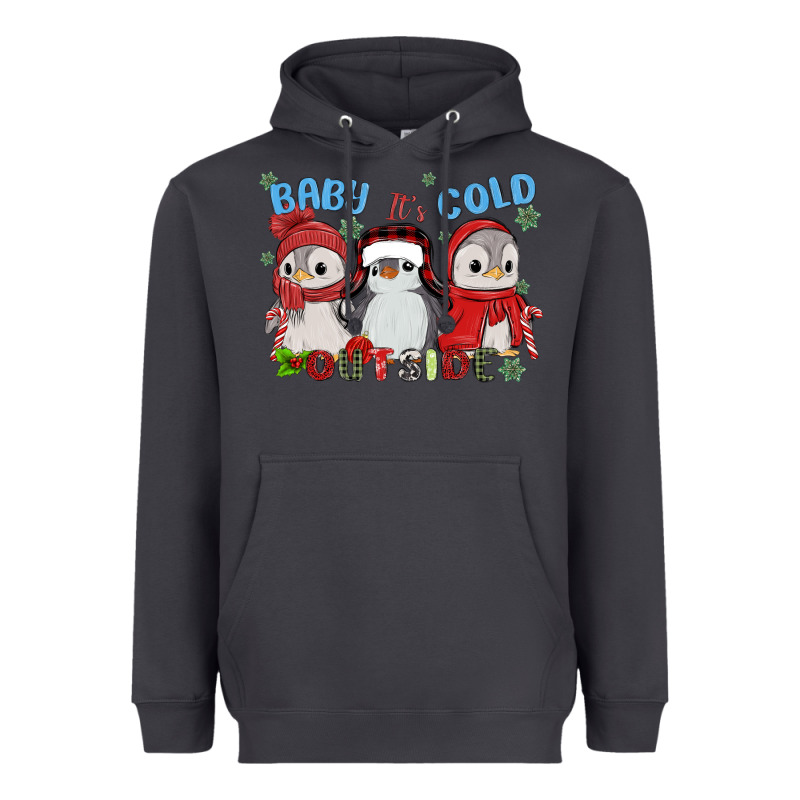 Baby ıt's Cold Outside Heavyweight Hoodie by MaliasSmallBusiness | Teevron