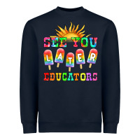 Navy see you later educators Heavyweight Sweatshirt - HRA Design Shop