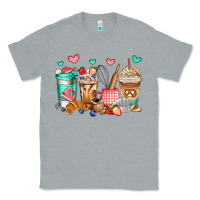 Heather Grey baking coffee cups Classic Tee - Jasminsmagicworld