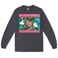 Smoke v.d flowers and hearts Long Sleeve Tee - AdoDesignShop