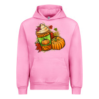 Fall Pumpkin Coffee Urban Hoodie | Teevron