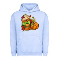 Pigment Grape Ice Fall pumpkin coffee Urban Hoodie - NancyCooperArtShop