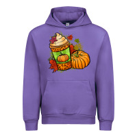 Tulip Fall pumpkin coffee Urban Hoodie - NancyCooperArtShop