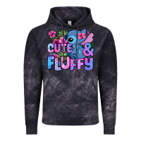 Cloud Black cute and fluffy stitch Vintage Hoodie - Zillion Design Studio