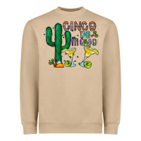 Mushroom cinco de mayo cactus Heavyweight Sweatshirt - CowhideDigitalArt